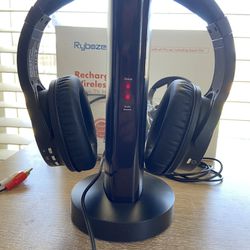 Rybozen Rechargeable Wireless Tv Headphones