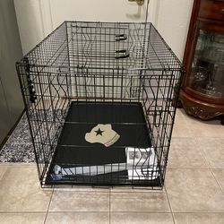 New XL 42" Dog Kennl $55 Firm-Firme