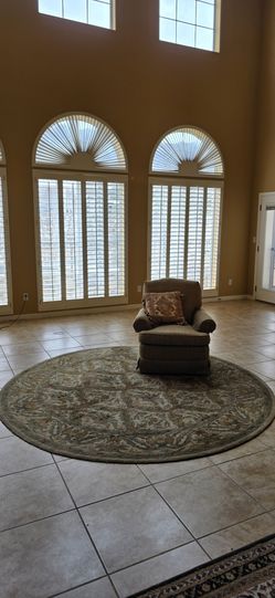 Rug , swivel rocker