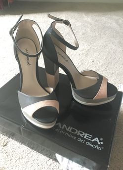 👠Andrea pink/gray 👠