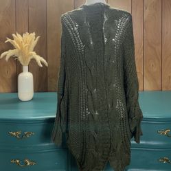 OVERSIZED KNIT CARDIGAN