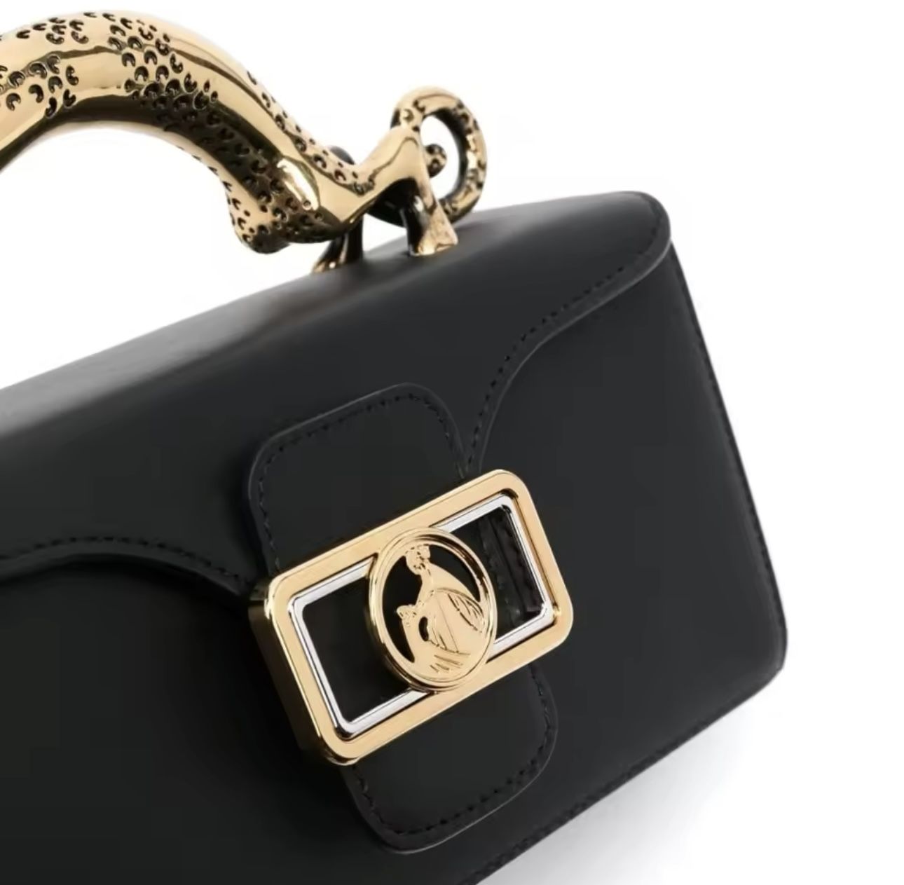 Famous Luxury Brand Replica Bags For Women High Quality Metal Handle Designer Shoulder Bag Elegant Fashion