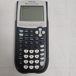 TEXAS INSTRUMENTS TI-84 PLUS GRAPHING CALCULATOR 