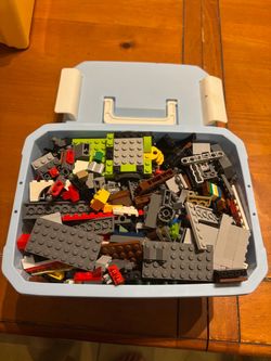 Bulk LEGO Lot with Locking Storage Bin - See My Other Items 😀