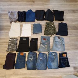 JEANS SHORTS LOT MEK DNM HUDSON LEVI'S RUE21 | Interest Check | SEND OFFERS