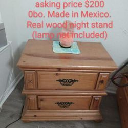 Antique Night Stand Wood