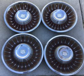 1950’s Cadillac hubcaps
