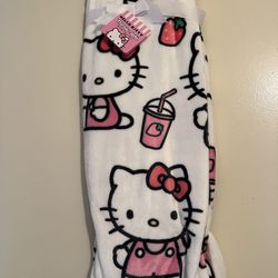 Hello Kitty Strawberry Blanket 