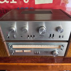 Technics SU-7100 Amplifier and ST-7300 Tuner