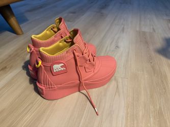 Pink Sorel Boots