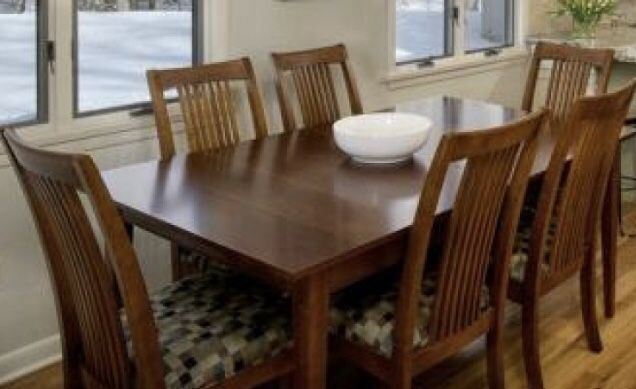 Ethan Allen dining set, w/ 6 chairs