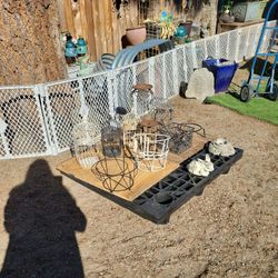 Pot Holders And Yard Decoration