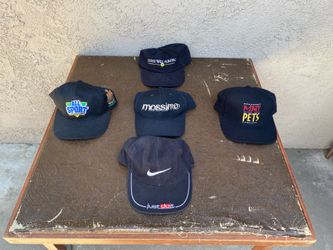Vintage 1990s Sports/Movies 5pc Hat Bundle