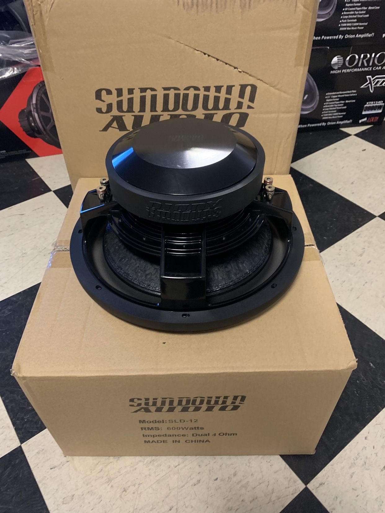 Sundown Car Audio . 12 Inch Car Stereo Subwoofer Shallow Mount SLD Series  Blowout Sale  $199 Each While They Last  New 