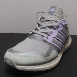 (Size-8) Men Adidas Ultra Boost Running Shoes YYJ 606004 Gray