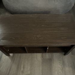 Lift Top Coffee Table with storage plus 3 compartment shelves