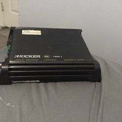 Kicker 1000.1 Amp