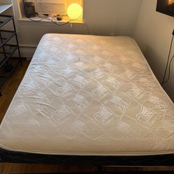 Full Size Mattress & Metal Frame