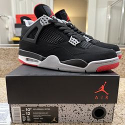 Air jordan 4 bred champs deals