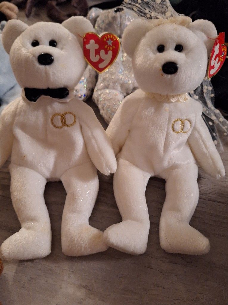Mr And Mrs Beanie Babies Have The Beginnings And The End Bear