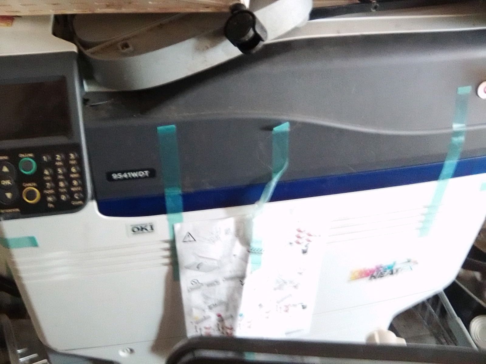 NEW Coldesi Fx9541 Digital Heat Printer And Supplies