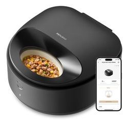 PETLIBRO Automatic Cat Feeder Wet Food Refrigerated New Upgraded APP Control,3 Days Freshness 3 Meals,Semiconductor Cooling&Quick Chills Wet Food Disp