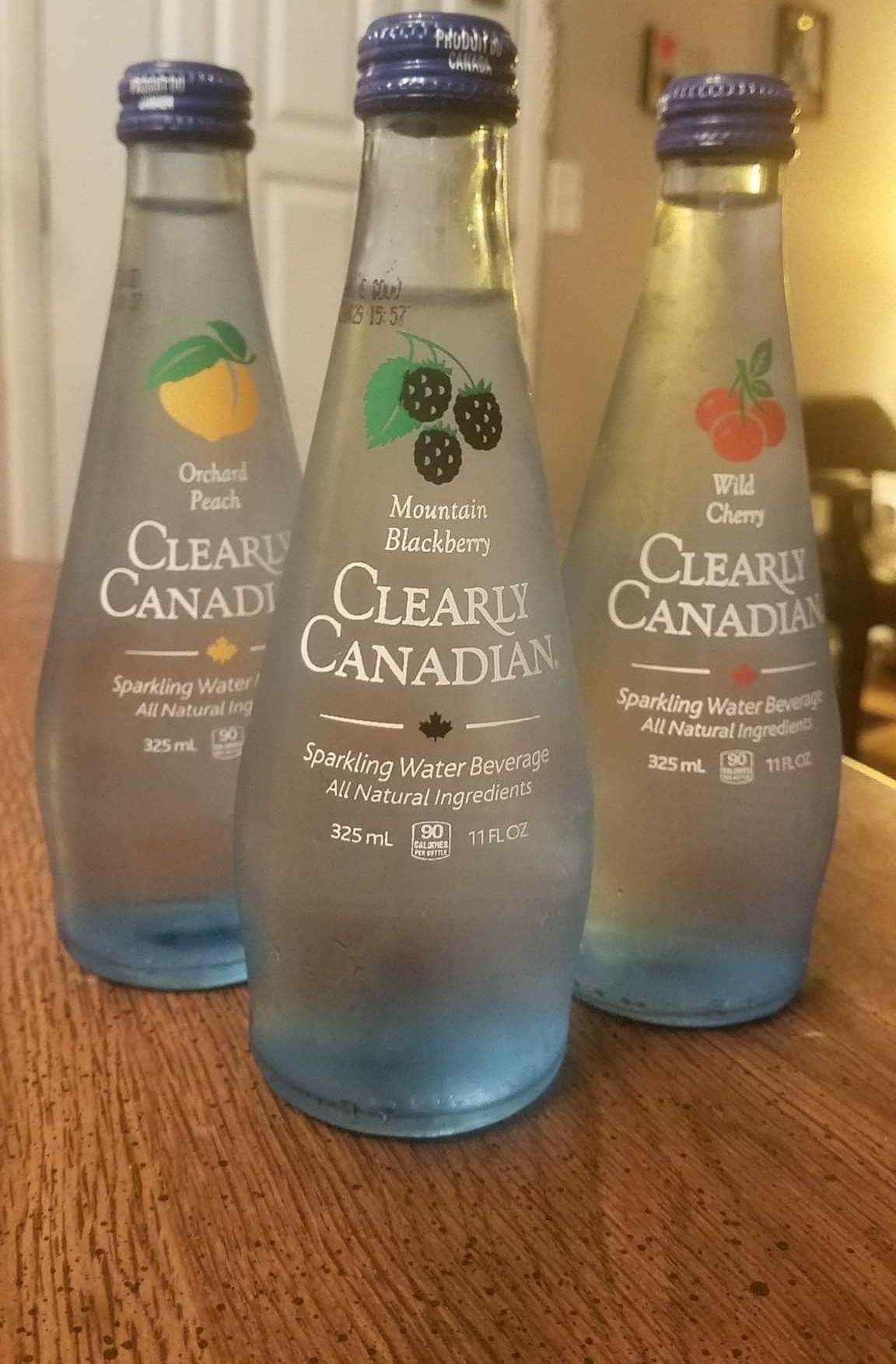 Clearly Canadian bottle water