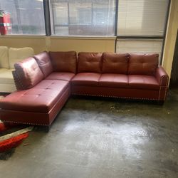 Red Sectional
