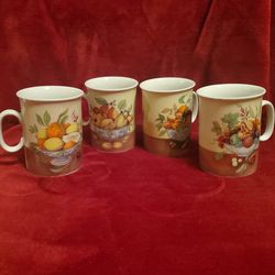 Vintage coffee cups