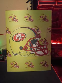 San Francisco 49ers 12x16 3D poster