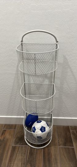 3 tier rack 38 inch height