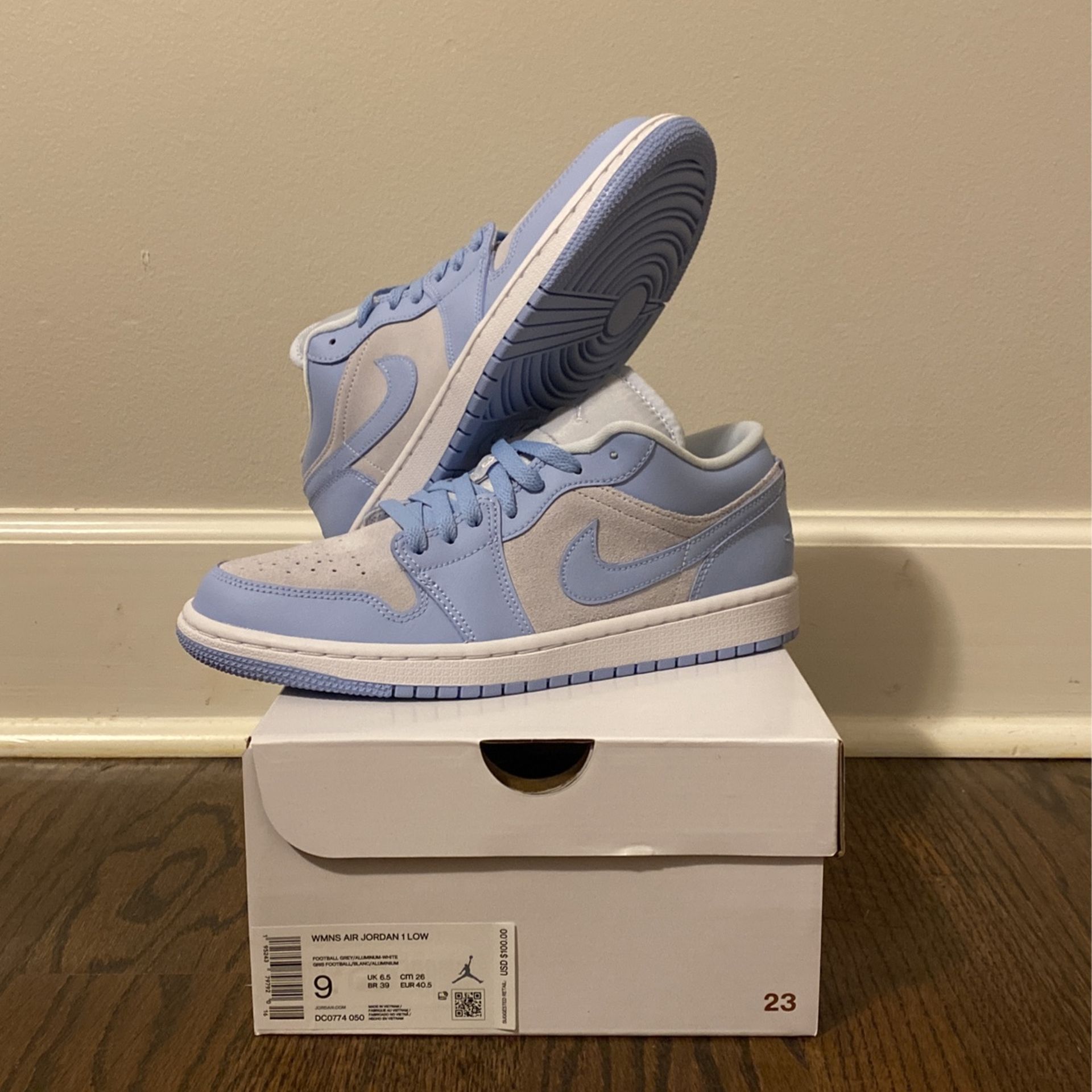 Football Grey Air Jordan Womens Grey Brand New Size Womens Jordan