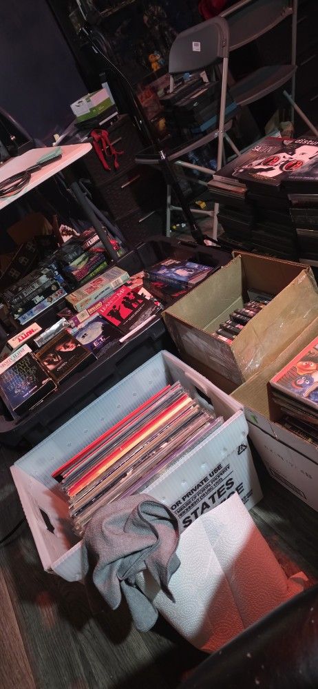 VHS/LASERDISC. SEEKING ALL IN GOOD CONDITION. 