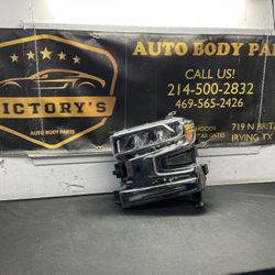 CHEVY SILVERADO 2019-2022 LH HEADLIGHT OEM