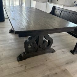 Hacienda Jerome’s Dining Table 2 Chairs 1 Bench