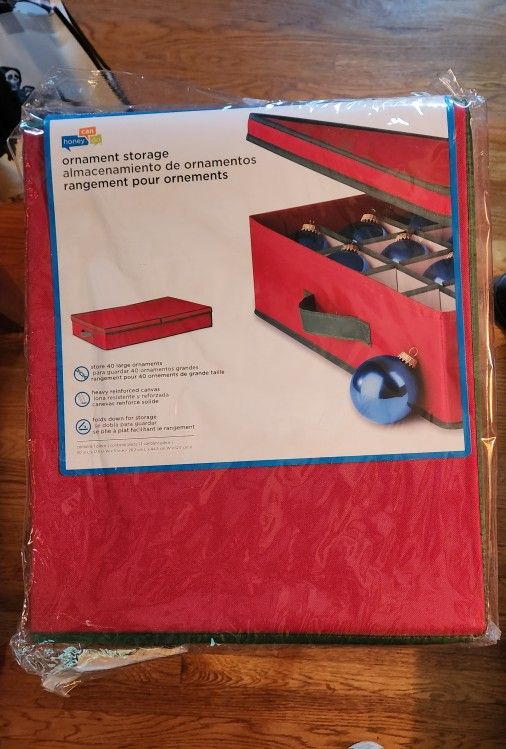 New Ornament Storage Case NIP