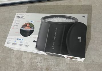 Cold Plunge Ice Bath Sharper Image XL Portable