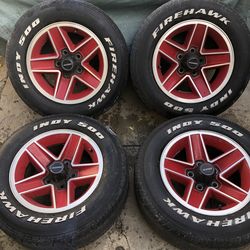 15” Irocs wheels 5x4.75 Chevy Camaro Monte Carlo El Camino nova Buick regal cutlass wagon project parts Pontiac 17” wire spokes