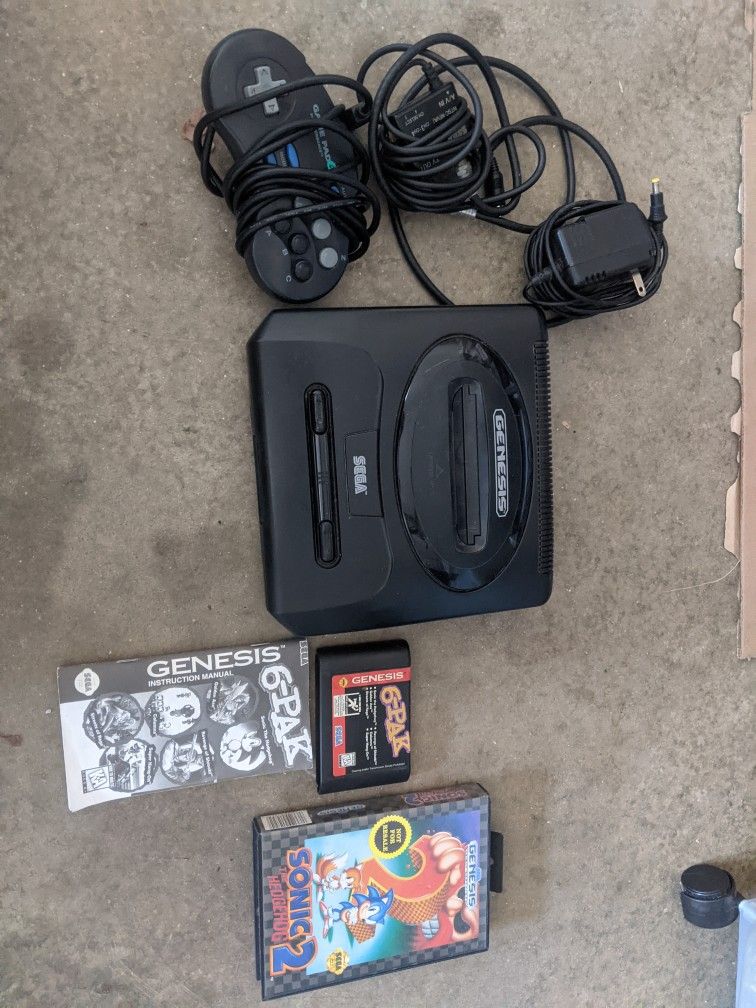 Sega Genesis Bundle With 2 Games