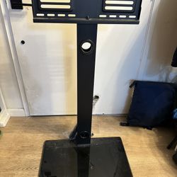 TV Stand with Glass Base
