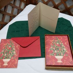 14 Papyrus Brand Holiday Christmas Tree Cards