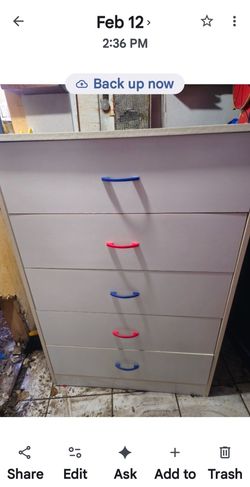 Price is firm.. cute little dresser chest