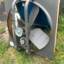 Shop Vent Fan With Louver