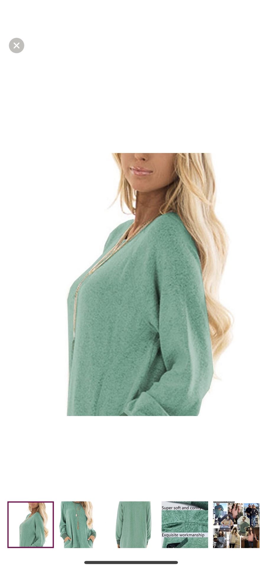 GADEWAKE Women's Casual Sweatshirt size XL