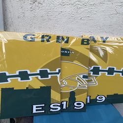 NFL Green Bay Packers Canvas Wall Art set of 3