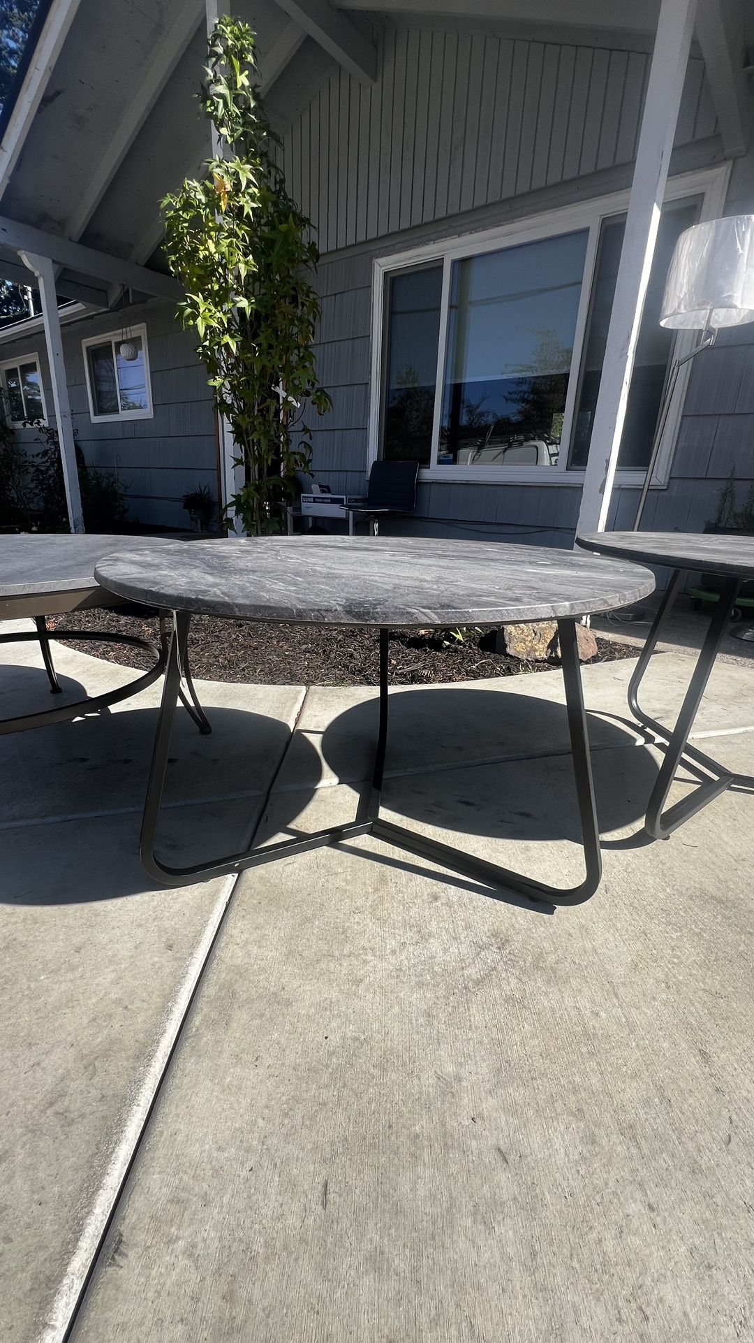 outdoor tables