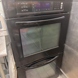 Black Wall Double Oven 