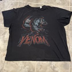 Vintage Marvel Venom Y2K T-Shirt Size 2XL