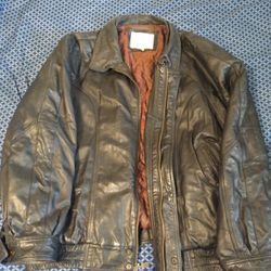 Vintage Leather Jacket 3x