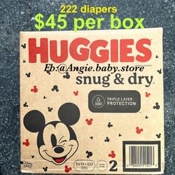 Huggies Snug Dry Size 2 Jumbo Box